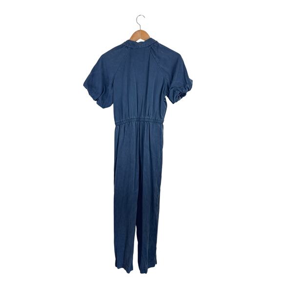 J. Crew Tencel Puff Sleeve Jumpsuit - Picture 5 of 6